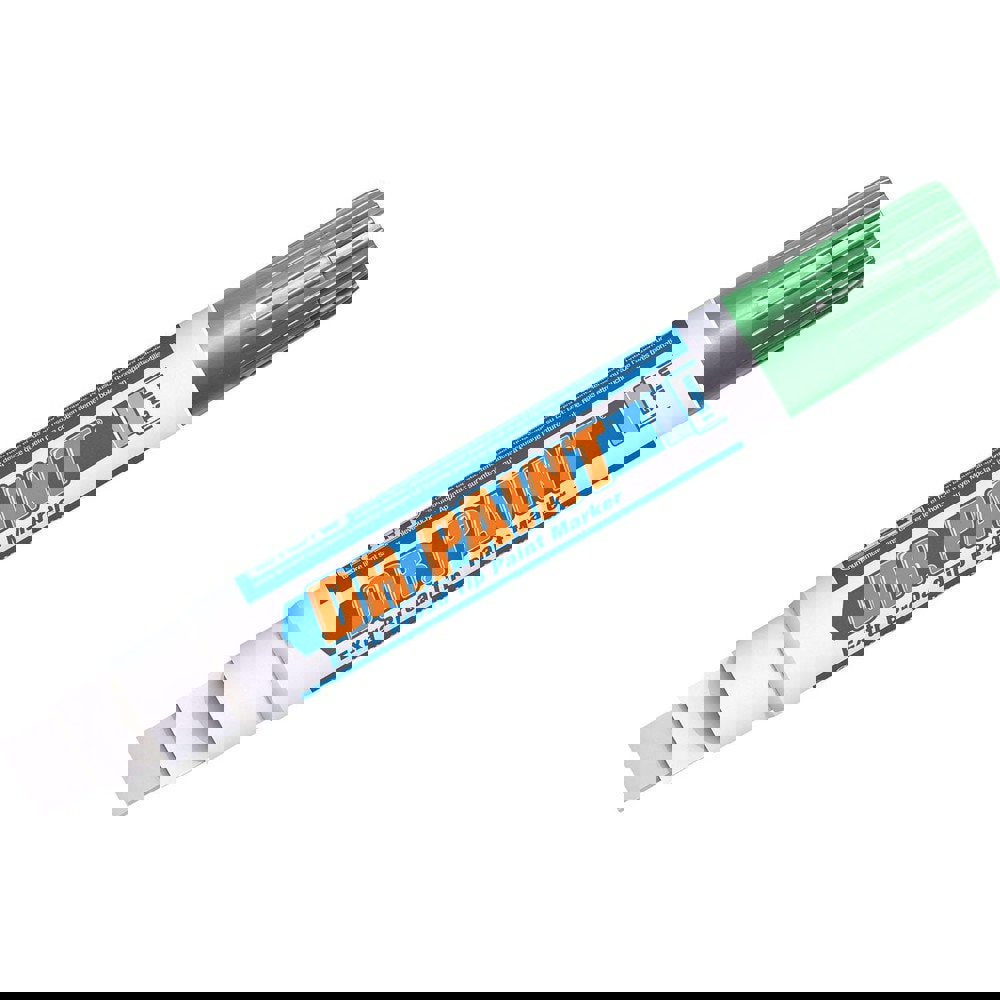 Markers & Paintsticks; Marker Type: Liquid Paint Marker; Tip Shape: Chisel; Color: Metallic Green; Ink Type: Water Base; Fade Resistant; Water Resistant; Tip Type: Broad; Large; Chisel; For Use On: Posters; Glass; Canvas; Paper; Plastic; Rubber; Stone; St